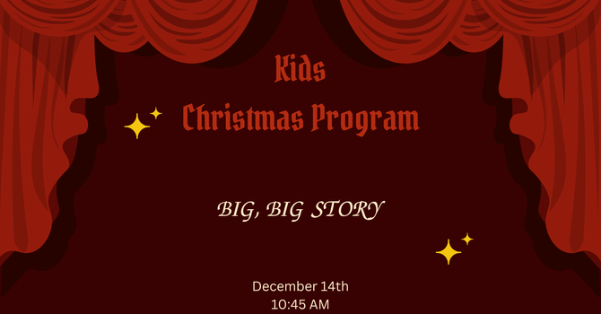 Kid's Christmas Program