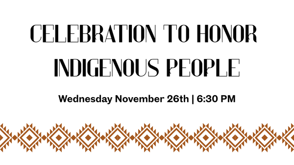 Celebration to Honor Indigenous People