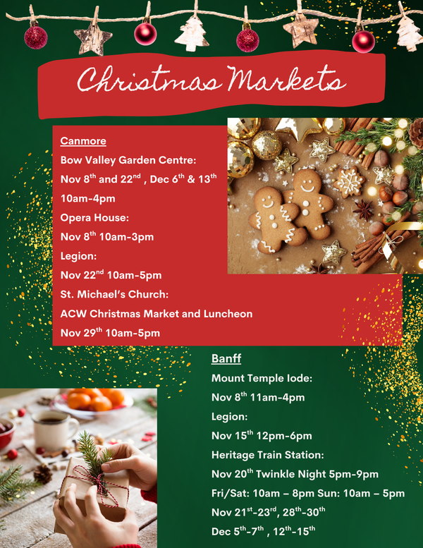 Christmas Market Schedule