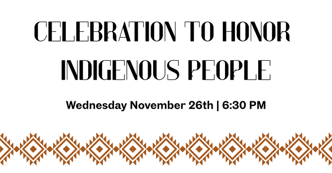 Celebration to Honor Indigenous People
