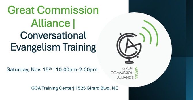 Great Commission Alliance Training