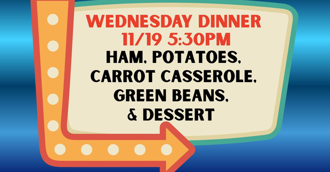 Wednesday Evening Family Meal