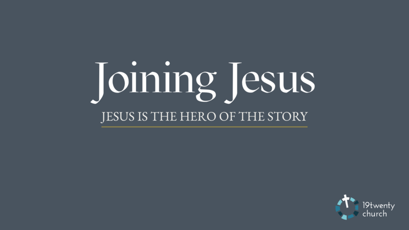 Joining Jesus