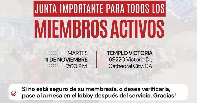 Junta Para Miembros Activos