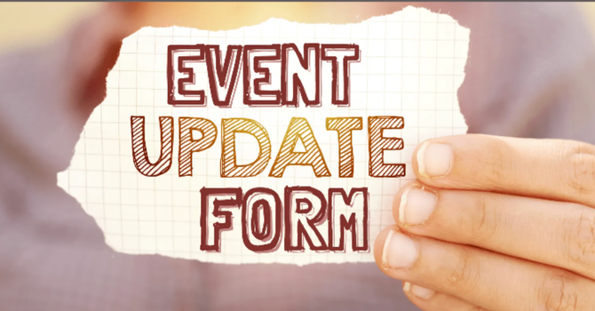 Event Update Form