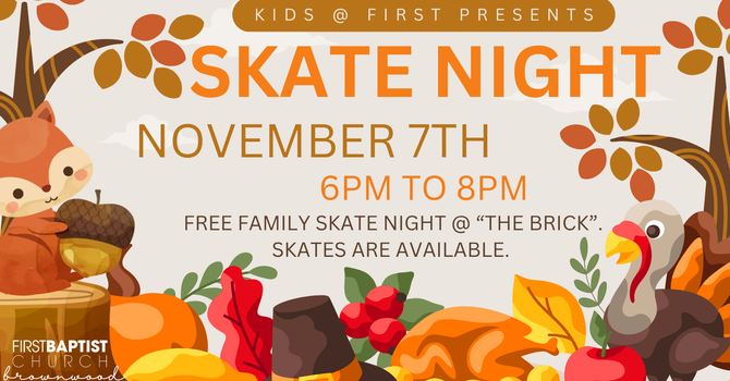 1st Friday Skate Night