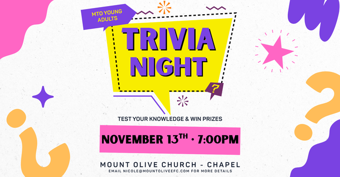 Young Adults Trivia Night