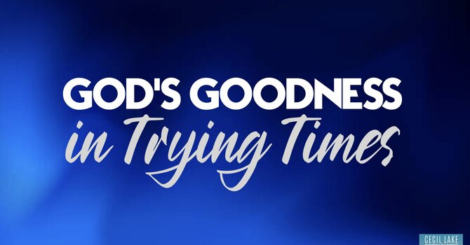 God's Goodness in Trying Times image