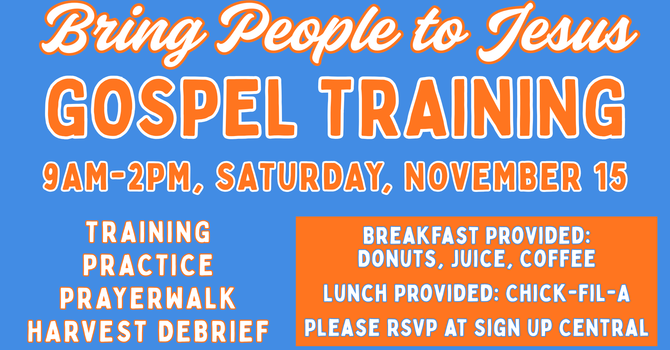 Bring People to Jesus