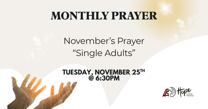 Monthly Prayer