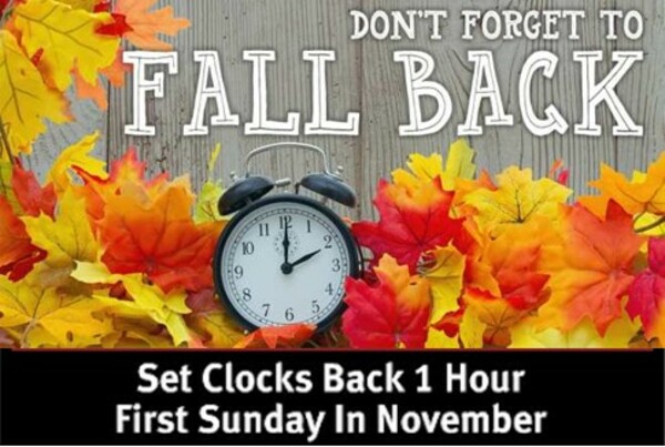 Set Your Clocks Back