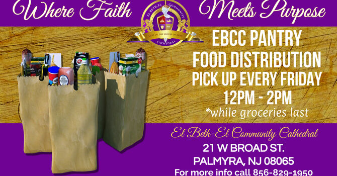 EBCC FOOD PANTRY DISTRIBUTION 