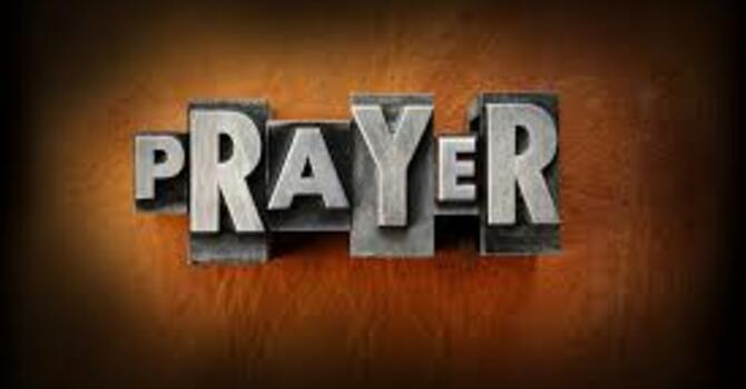 Prayer Ministry