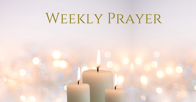 Weekly Prayer for Sunday, November 2 image