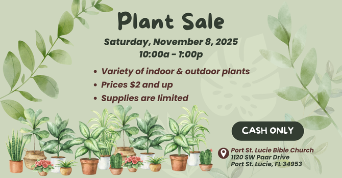 Plant Sale