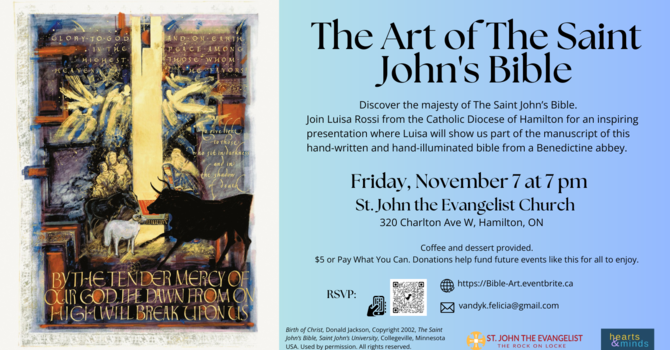 Discover the Majesty of The Saint John’s Bible.