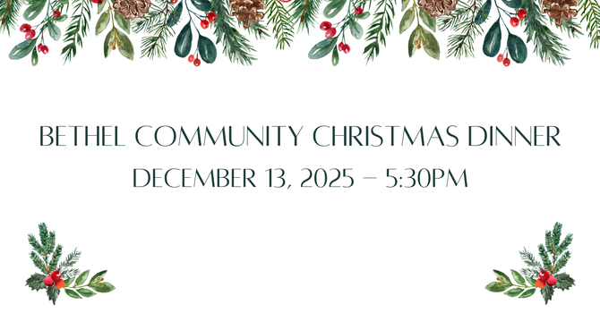 Community Christmas Dinner