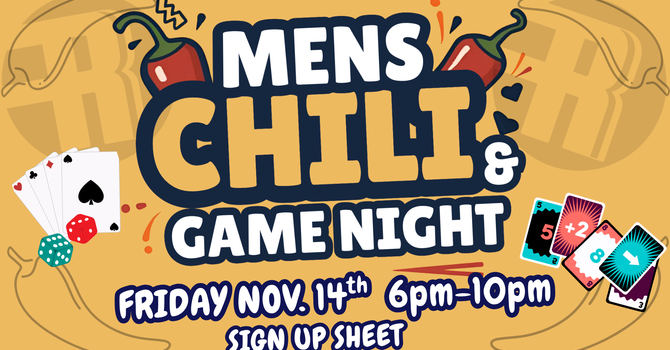 Men's Chili & Game Night