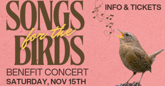 “Songs for the Birds: A Benefit Concert for MARS”