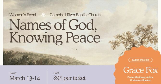 Name's of God, Knowing Peace - Women's Conference 