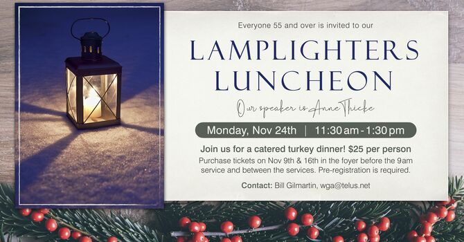 Lamplighters Christmas Luncheon