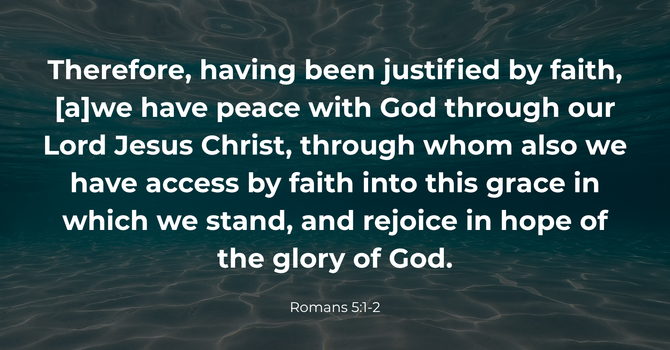 Romans 5:1-2 image