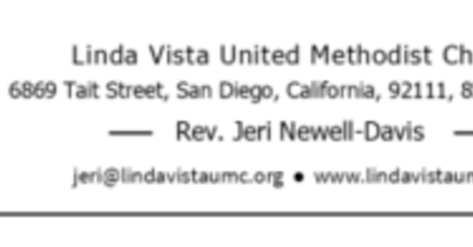 Message from Pastor Jeri image