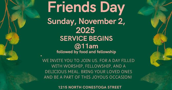 FAMILY and FRIENDS DAY image