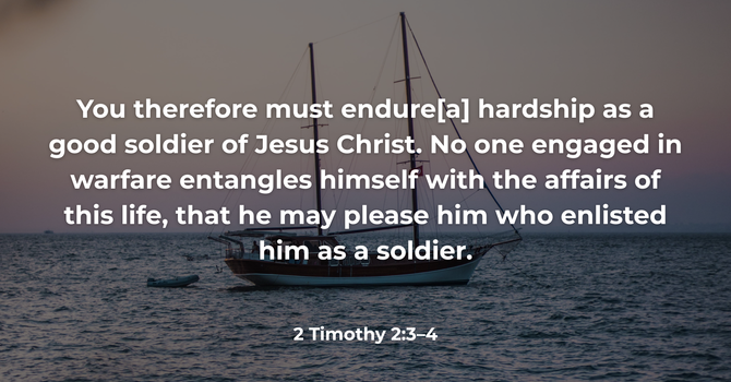 2 Timothy 2:3–4 image