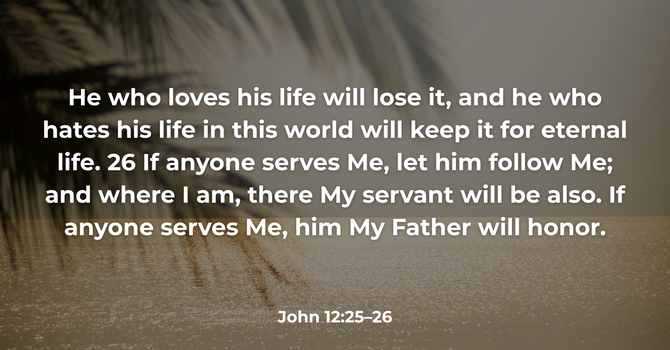 John 12:25–26 image