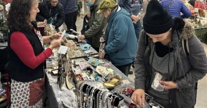 Getting Ready for the Christmas Fair