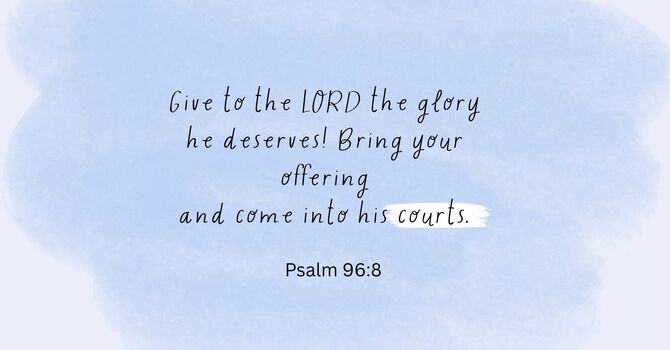 What Can I Bring the Lord? image