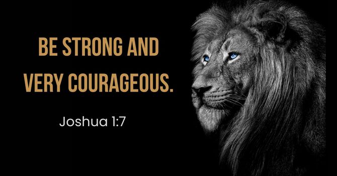 NOW is the Time for Courage! image