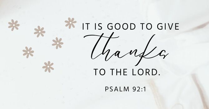 The Power of Thankfulness! image