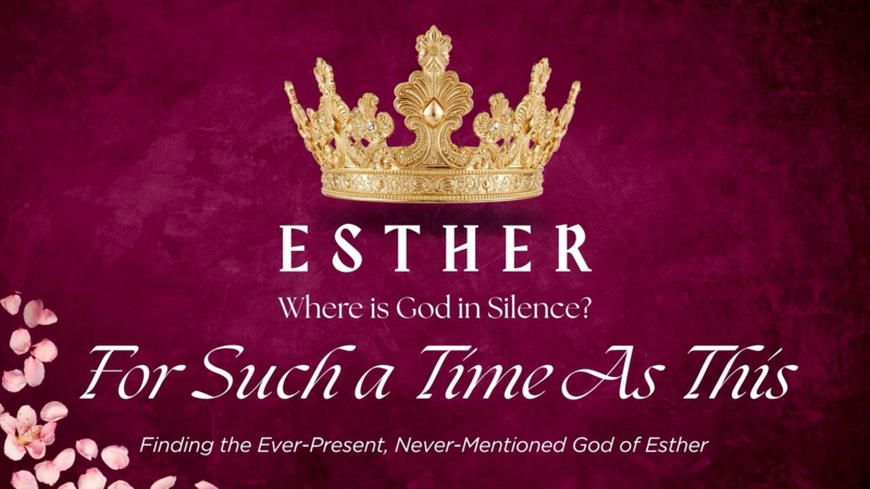 For Such A Time As This