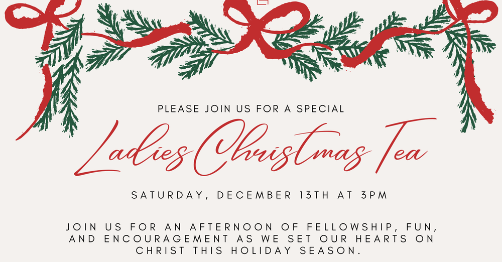 Ladies Christmas Tea