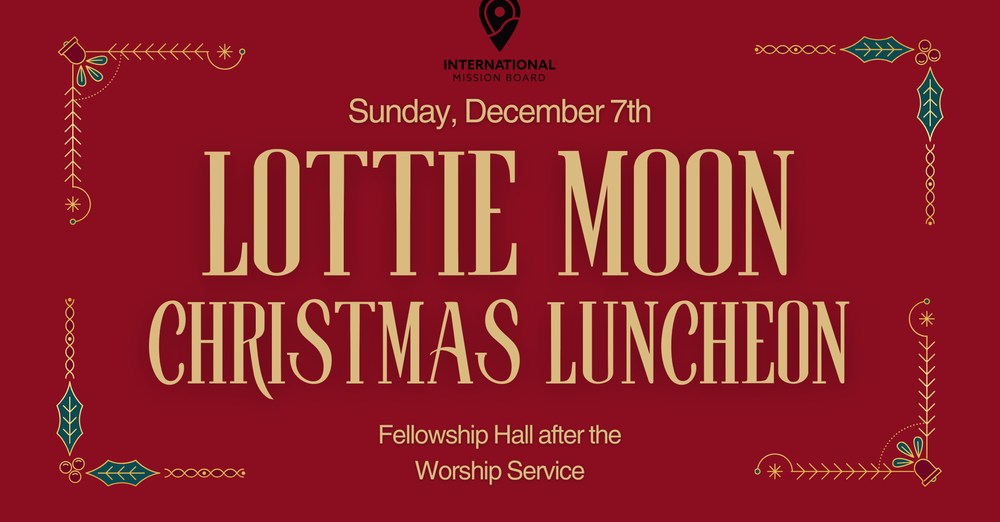 Lottie Moon Luncheon