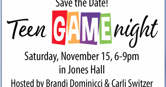 Teen Game Night