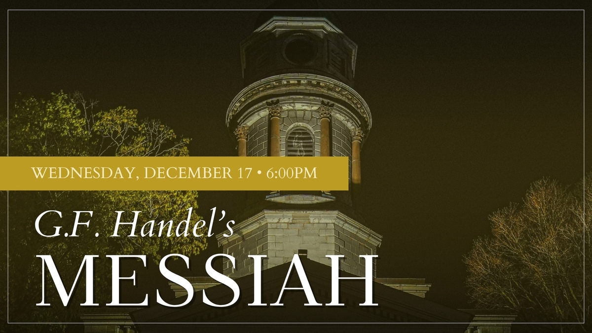 G F Handel #39 s Messiah The Cathedral Church of St George Anglican