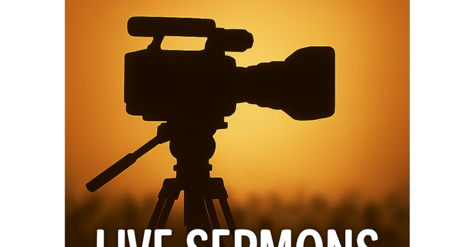 Introducing: Live Sermons now available in our Church App & Website
