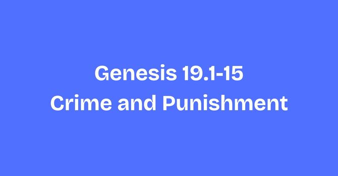 Crime and Punishment