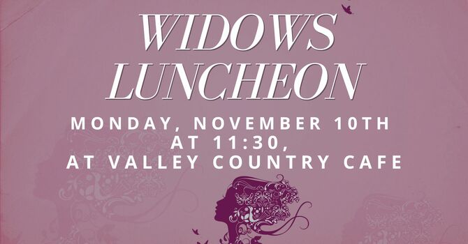 Widows Luncheon
