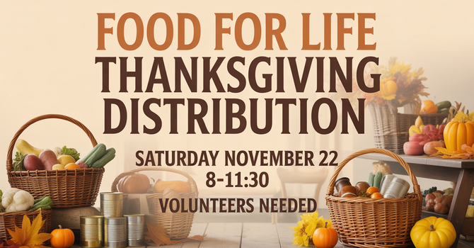Food For Life Thanksgiving Distribution