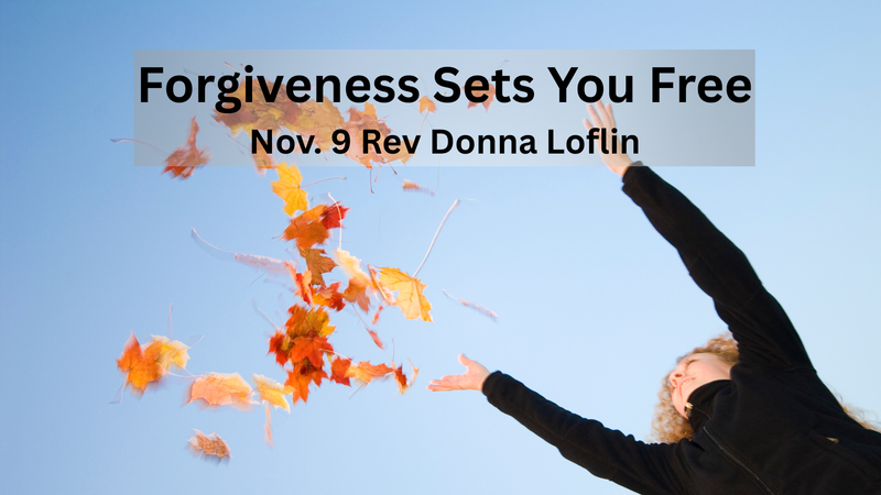 Forgiveness Sets You Free