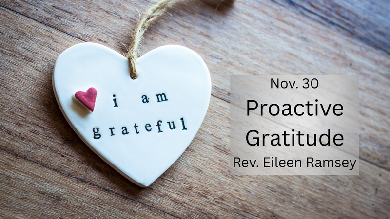 Proactive Gratitude