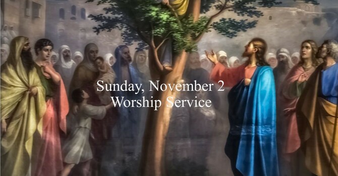 Sunday, November 2 Worship Service