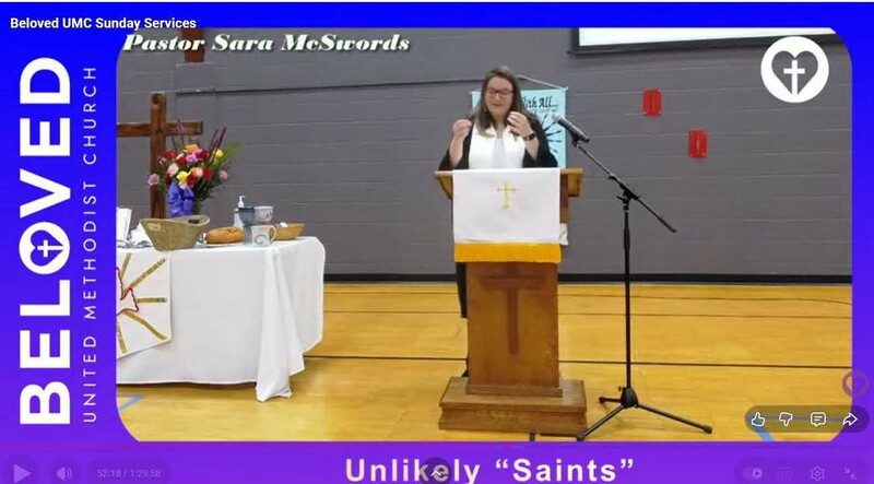 Pastor Sara will share a message titled Unlikely Saints