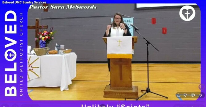 Pastor Sara will share a message titled Unlikely Saints