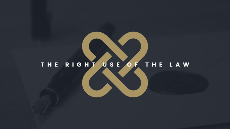 The Right Use of the Law