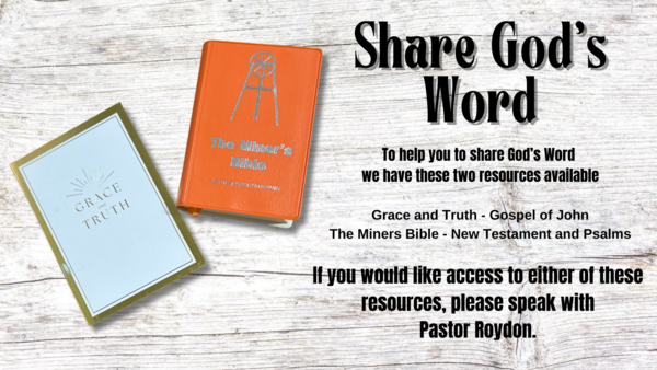 BIBLE RESOURCES AVAILABLE